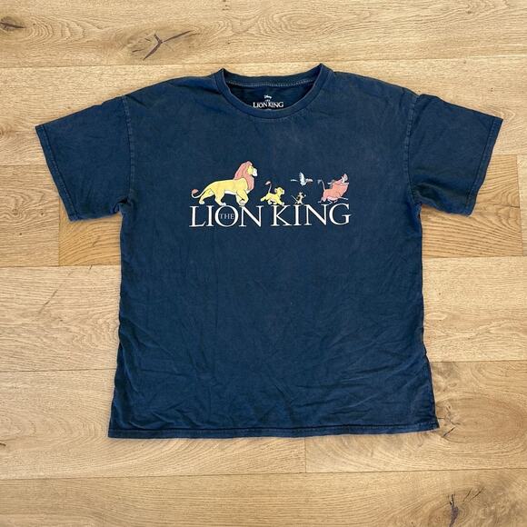 Disney The Lion King x Pull & Bear - Lion King Tee in Gray - Picture 1 of 4